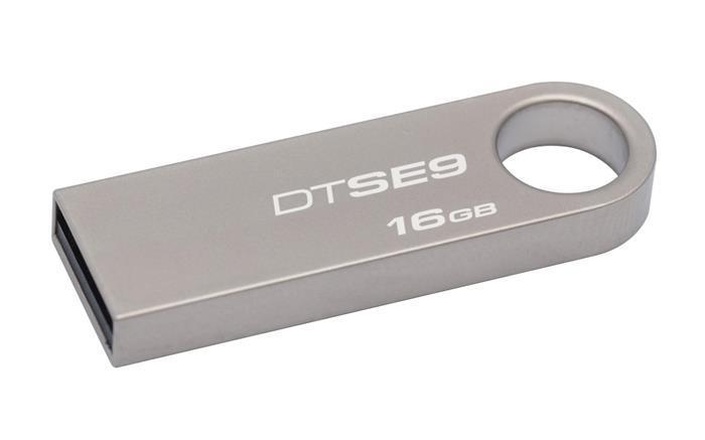 Papírenské zboží - 16GB USB Flash 2.0, 10/5MB/sec, Kingston "DT SE9"