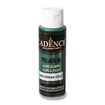 Papírenské zboží - Akrylové barvy Cadence Premium tm. zelená