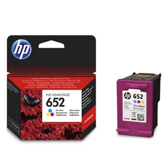 Papírenské zboží - HP originální ink F6V24AE, HP 652, color, 200str., HP DeskJet IA 4530, 4535, 4675, 1115,