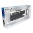 Papírenské zboží - E-blue Auroza, sada klávesnice s optickou hráčskou myšou, US, herná, drôtová (USB), biela