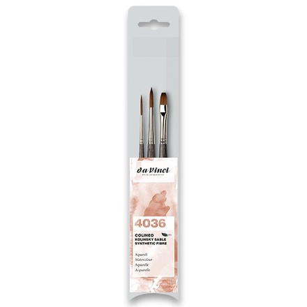 Papírenské zboží - Sada štětců da Vinci Colineo Synthetics souprava, 3 ks