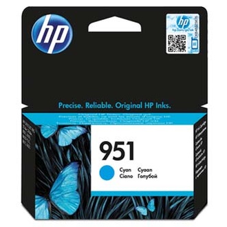 Papírenské zboží - HP originální ink CN050AE, HP 951, cyan, 700str., pro HP Officejet Pro 251, 276, 8100, 86