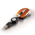 Papírenské zboží - Verbatim Myš 49023, 1000DPI, optická, 3tl., drôtová USB, oranžová