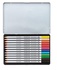 Papírenské zboží - Akvarelové pastelky Karat, sada, kovová krabička, 12 farieb, STAEDTLER