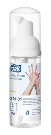 Papírenské zboží - Pěnový dezinfekční prostředek TORK Premium Alcohol 47ml s pumpičkou [1 ks]