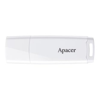 Papírenské zboží - Apacer USB flash disk, USB 2.0, 32GB, AH336, bílý, AP32GAH336W-1, USB A, s krytkou