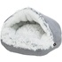 Papírenské zboží - HARVEY plyšová jaskyňa s hebkým vlasom, o 55 cm sivá/bielo-čierna