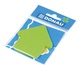 Papírenské zboží - Samolepiace bloček v tvare šípky, 50 lístkov, DONAU, zelený