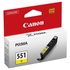 Papírenské zboží - Canon originál ink CLI551Y, yellow, 7ml, 6511B001, Canon PIXMA iP7250, MG5450, MG6350, MG7550