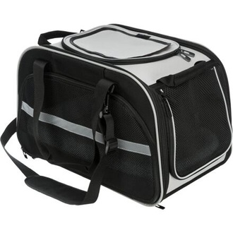 Papírenské zboží - VALERY transportní taška / bouda, 29 x 31 x 49 cm, černá/šedá (max. 9 kg) 