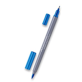 Papírenské zboží - Popisovač Faber-Castell Goldfaber Aqua Dual Marker  azurově modrá, 449
