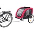 Papírenské zboží - Vozík pre psa za bicykel L 75 x 86 x 80/145 cm, nosnosť max. 30 kg