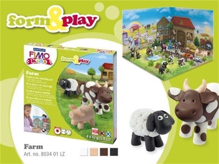 Papírenské zboží - Sada FIMO® 8034 kids form&play "Farm" Farma