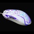 Papírenské zboží - E-blue Myš Cobra, 2500DPI, optická, 6tl., drôtová USB, bielo-modrá, herná, e-box