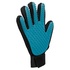 Papírenské zboží - Ošetrujúce masážne rukavice čierno/modrá 16 x 24 cm