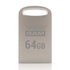 Papírenské zboží - Goodram USB flash disk, USB 3.0 (3.2 Gen 1), 64GB, UPO3, strieborný, UPO3-0640S0R11, USB A, s pútkom