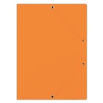 Papírenské zboží - Desky s gumičkou "Premium", oranžové, prešpánové, A4, DONAU