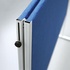 Papírenské zboží - Moderačná textilná tabuľa modrá 120x150cm - skladacia