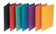 Papírenské zboží - Dosky s gumičkou Premium, oranžové, prešpánové, A4, DONAU