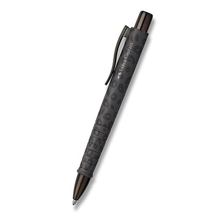 Papírenské zboží - Kuličkové pero Faber-Castell Poly Ball XB Leopard Editon - černá