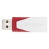 Papírenské zboží - Verbatim USB flash disk, USB 2.0, 16GB, Swivel, červený, 49814, s otočnou krytkou