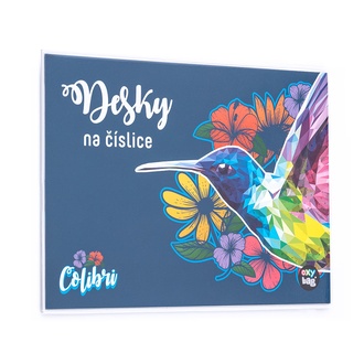 Papírenské zboží - Desky na číslice Kolibřík