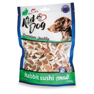 Papírenské zboží - KIDDOG králičí malé sushi 250 g 