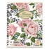 Papírenské zboží - Krúžkový blok Pigna Nature Flowers A5, linajkový, 60 listov, mix motívov