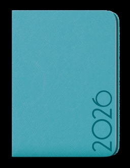 Papírenské zboží - Týdenní diář - Zoro - Tora - A5 - tyrkys