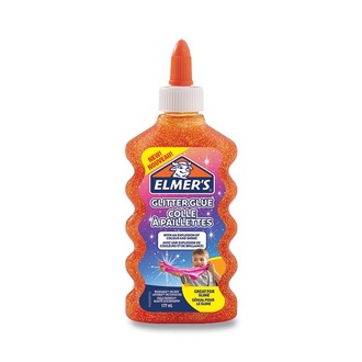 Papírenské zboží - Lepidlo ELMER´S Glitter Glue oranžové