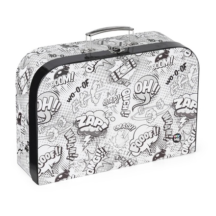 Papírenské zboží - Kufřík lamino 34 cm Komiks White