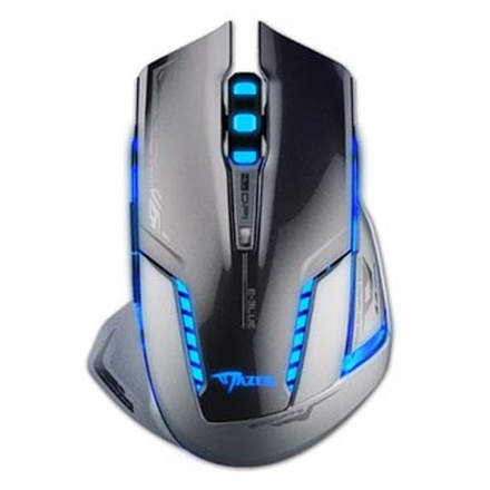 Papírenské zboží - E-Blue Myš Mazer-R II, 2500DPI, 2.4 [GHz], optická, 6tl., 1 kolečko, bezdrátová, šedá, 2