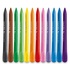 Papírenské zboží - Plastové pastely MAPED COLOR´PEPS PLASTICLEAN - 12 farieb, trojhranné