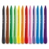 Papírenské zboží - Plastové pastely Maped Color'Peps Plasticlean - 12 farieb, trojhranné