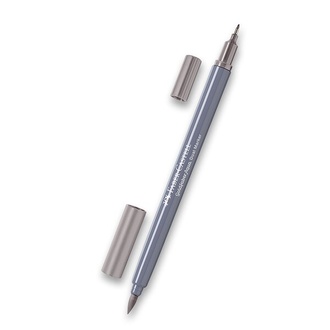 Papírenské zboží - Popisovač Faber-Castell Goldfaber Aqua Dual Marker šedá, 272