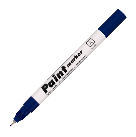 Papírenské zboží - Lakový popisovač 9211 - 7 mm modrý
