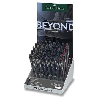 Papírenské zboží - Gelové kuličkové pero Faber-Castell Beyond Gel - stojánek, 40 ks