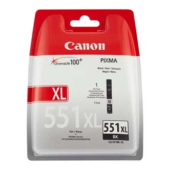 Papírenské zboží - Canon originální ink CLI551BK XL, black, blistr, 11ml, 6443B004, high capacity, Canon PIX