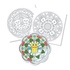 Papírenské zboží - Maľovanky Avenue Mandarine Graffy Pop Mandala Zvieratká
