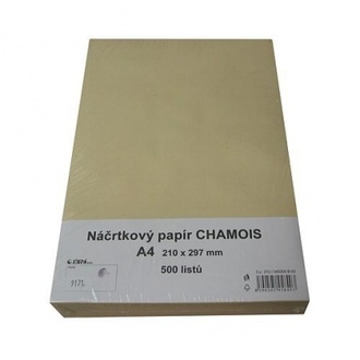 Papírenské zboží - Náčrtkový papír CHAMOIS A4/500listů