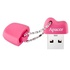Papírenské zboží - Apacer USB flash disk, USB 2.0, 16GB, AH118, ružový, AP16GAH118P-1, USB A, s krytkou