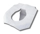 Papírenské zboží - Jednorázová papírová sedátka, Wc hygienický kryt toaletního prkénka Hygset [10 ks]