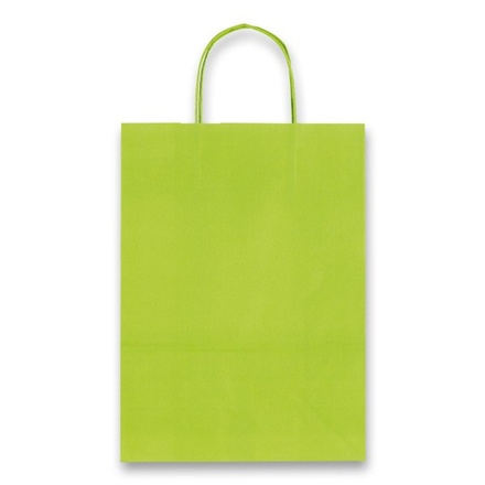 Papírenské zboží - Dárková taška Allegra Light sv. zelená, M