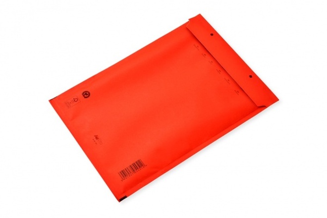 Papírenské zboží - Bublinková protinárazová obálka D-14 180 x 265 mm červená [1 ks]