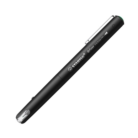 Papírenské zboží - Prémiový jemný liner STABILO dr!ver - fine - zelená