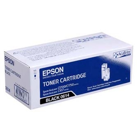 Papírenské zboží - Epson originální toner C13S050614, black, 2000str., high capacity, Epson Aculaser C1700,