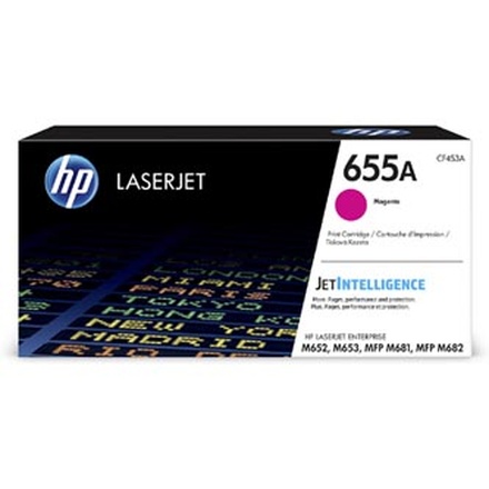 Papírenské zboží - HP originální toner CF453A, magenta, 10500str., HP 655A, HP Color LaserJet Enterprise M65