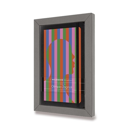 Papírenské zboží - Zápisník Moleskine Studio Olimpia Zagnoli L, linkovaný