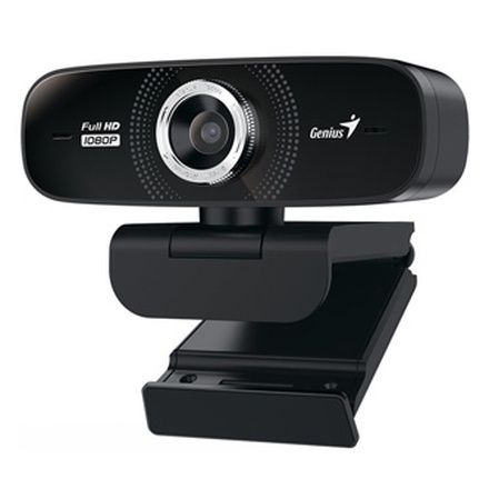 Papírenské zboží - Genius Full HD Webkamera FaceCam 2000X, 1920x1080, USB 2.0, černá, Windows 7 a vyšší, FUL