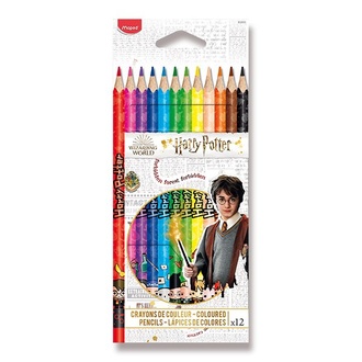 Papírenské zboží - Pastelky Maped Color'Peps Harry Potter 12 barev